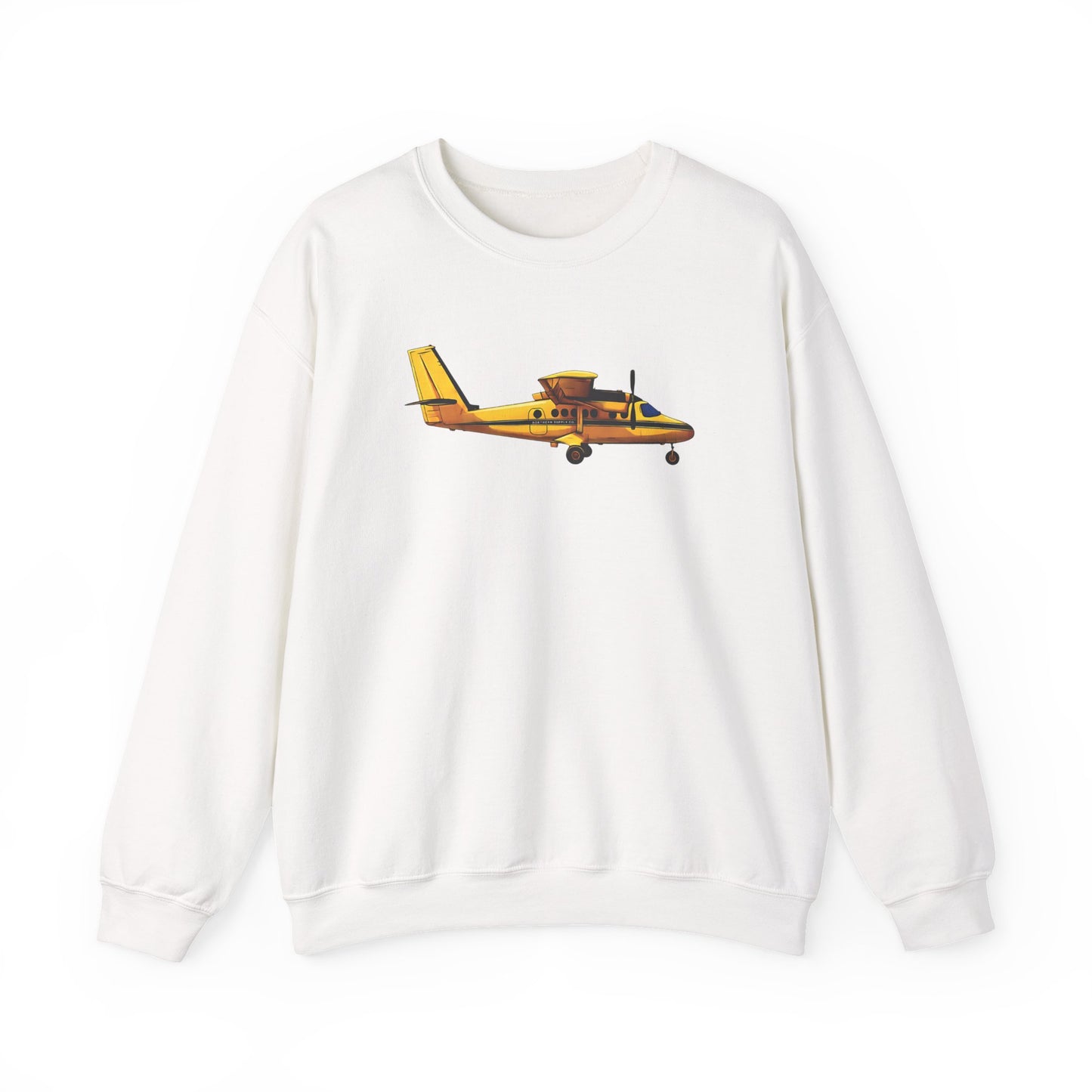 Yellow Twin Otter Heavy Crewneck Sweatshirt