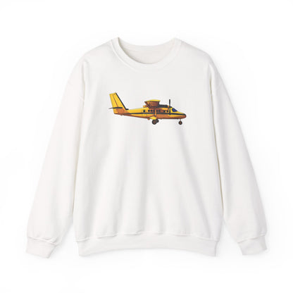 Yellow Twin Otter Heavy Crewneck Sweatshirt