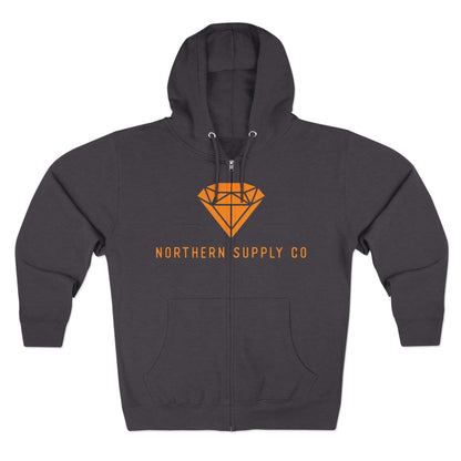 Diamond Full Zip 2-Layer Hood