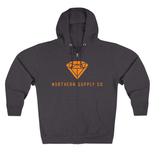 Diamond Full Zip 2-Layer Hood