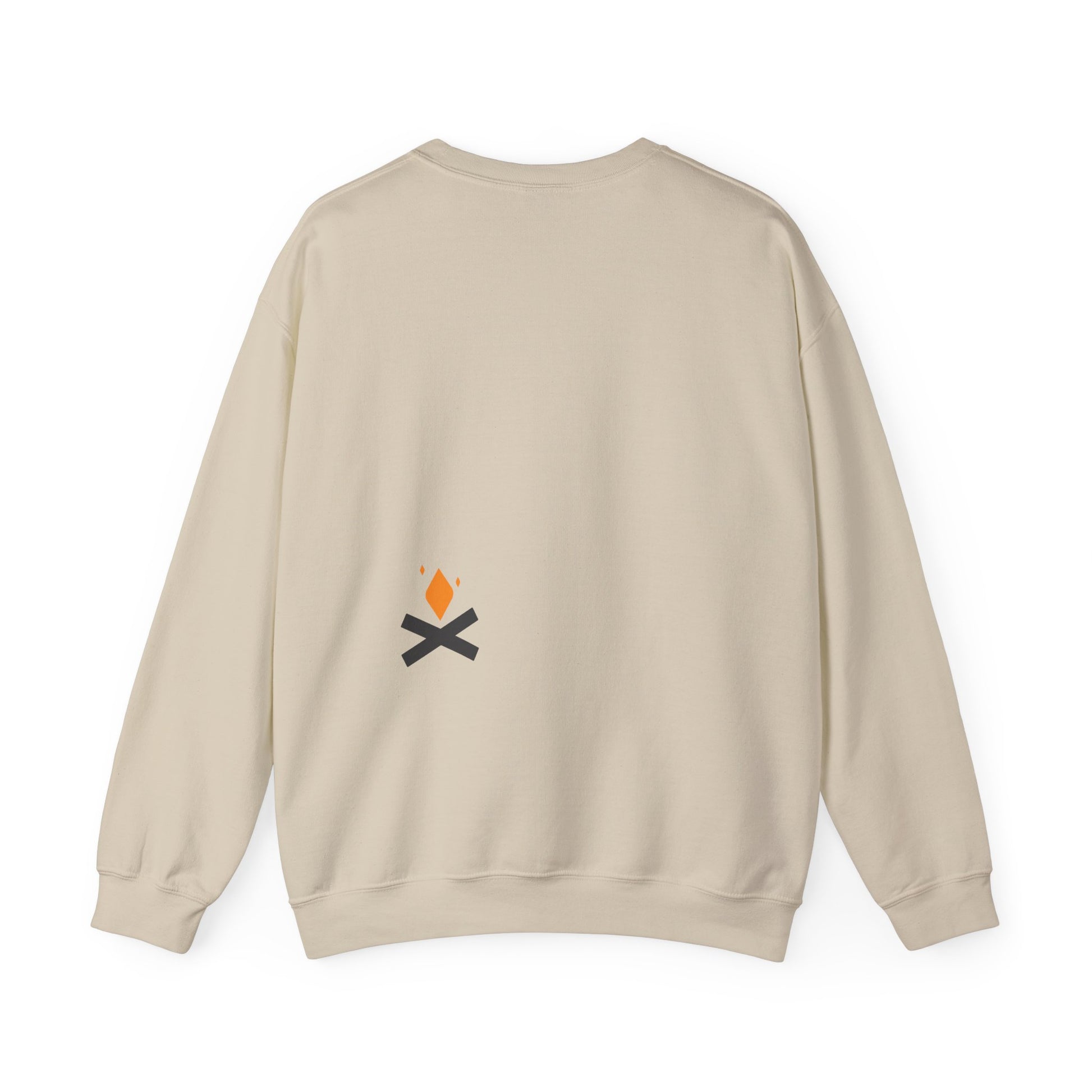 Back of Raven Wings crewneck sweatshirt in sand – Northern Supply Co.