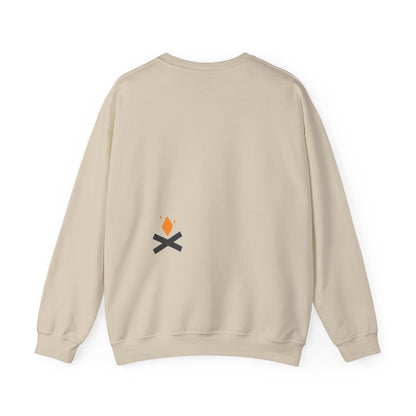 Back of Raven Wings crewneck sweatshirt in sand – Northern Supply Co.