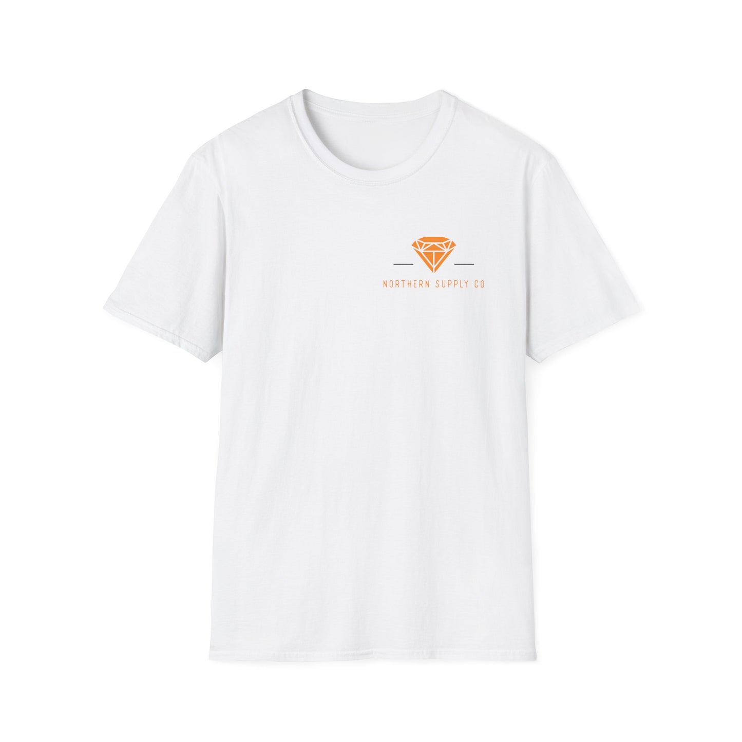 Diamond Life unisex T-shirt in white – Printed in Canada – Northern Supply Co.