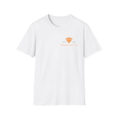 Diamond Life unisex T-shirt in white – Printed in Canada – Northern Supply Co.