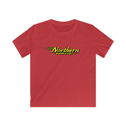 Yellow Northern Supply Co. Air Kids T-Shirt