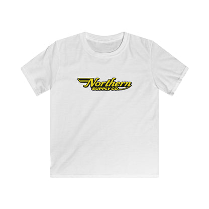 Yellow Northern Supply Co. Air Kids T-Shirt