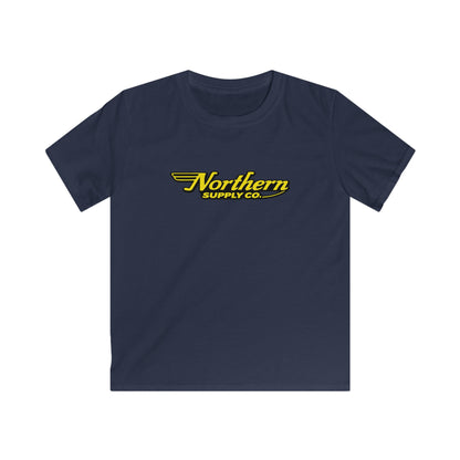 Yellow Northern Supply Co. Air Kids T-Shirt