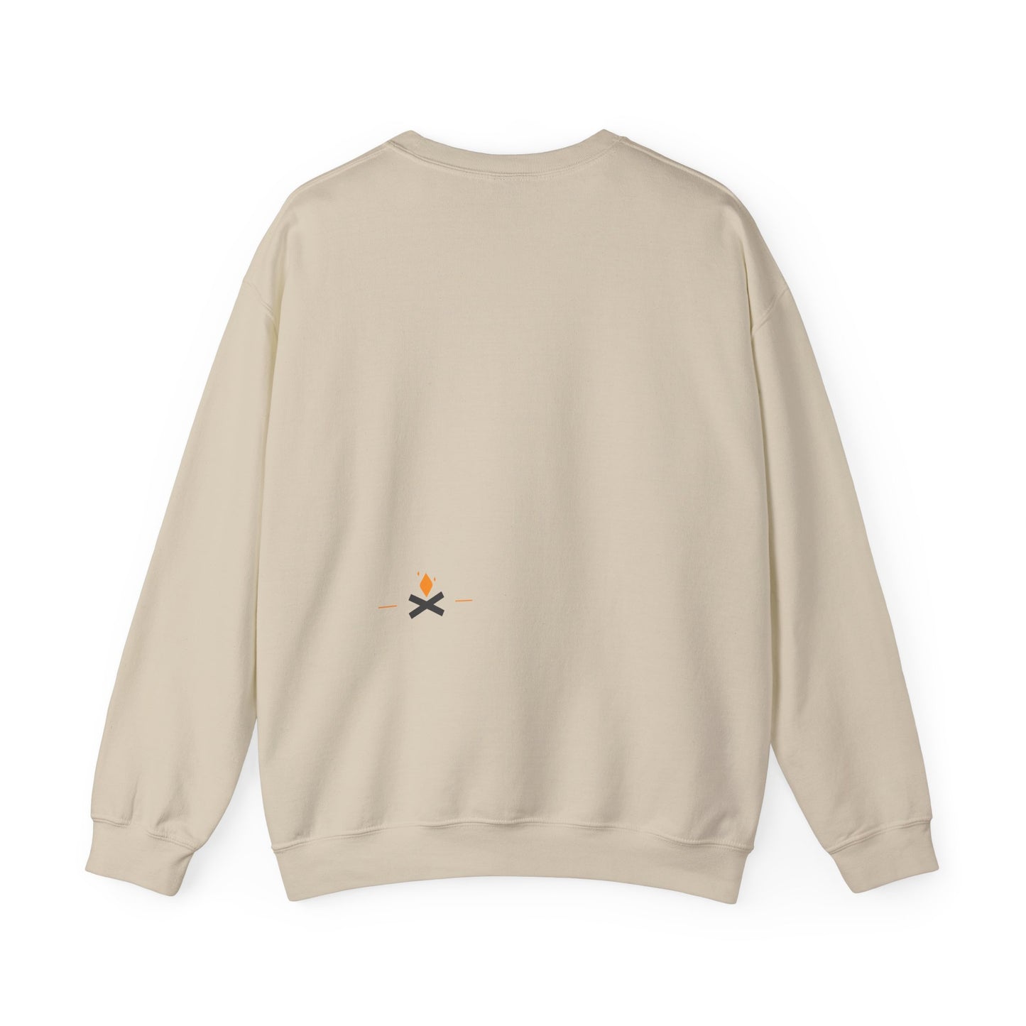 Back of Diamond Life crewneck sweatshirt in sand – Northern Supply Co.