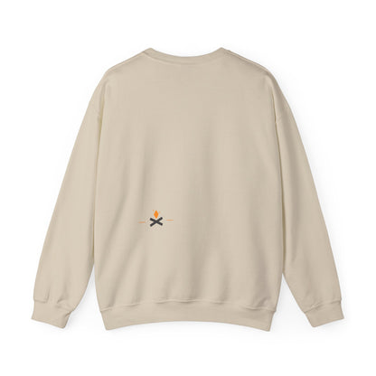 Back of Diamond Life crewneck sweatshirt in sand – Northern Supply Co.