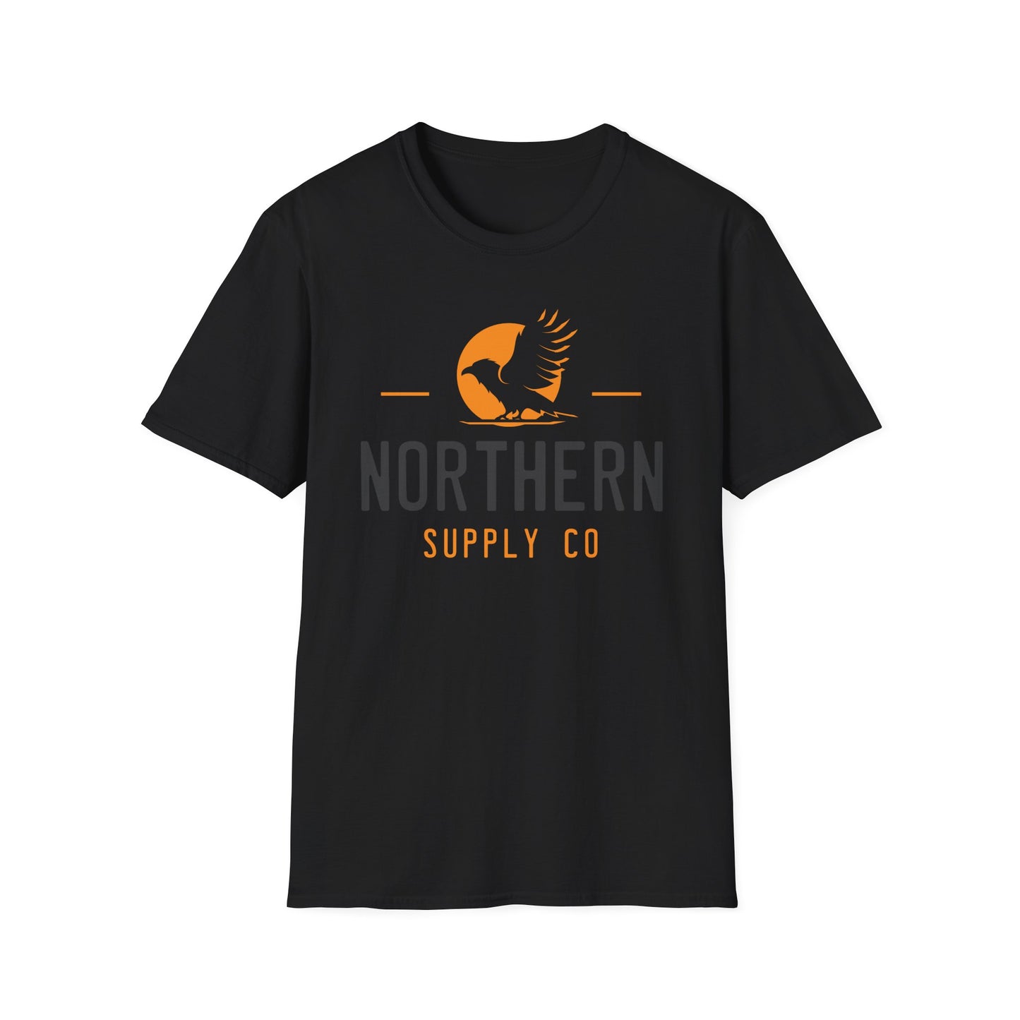 Raven Wings unisex T-shirt in black – Printed in Canada – Northern Supply Co.