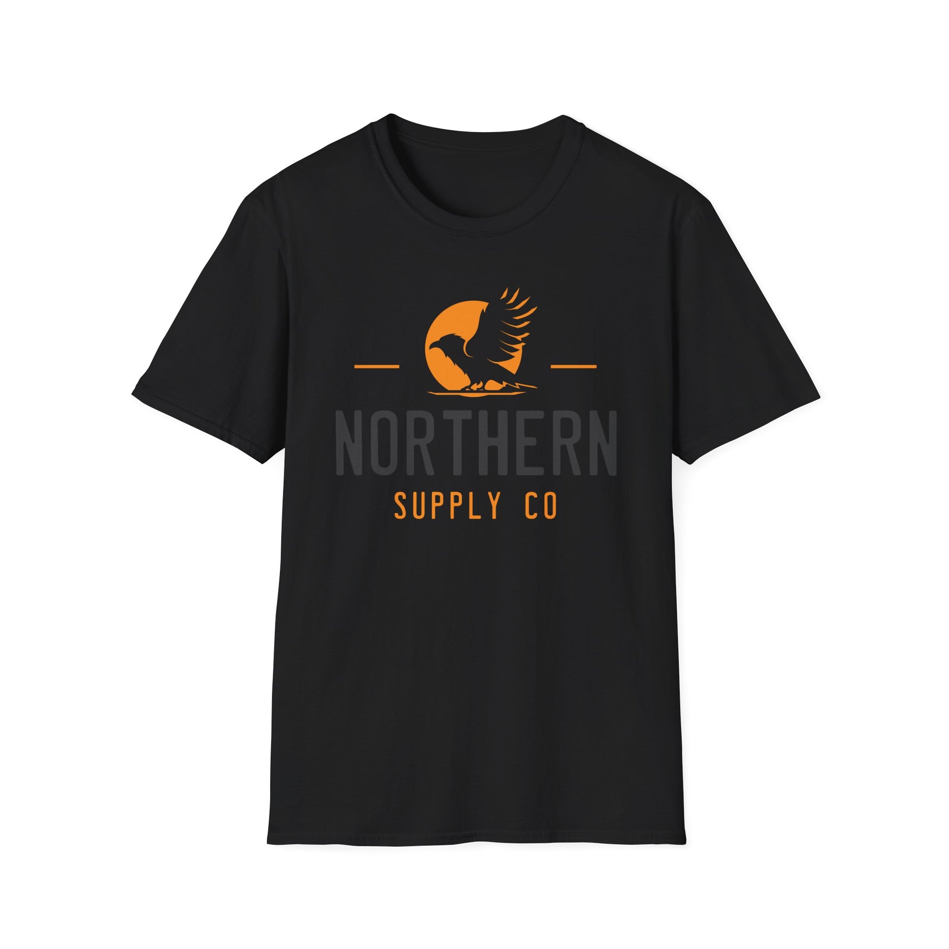 Raven Wings unisex T-shirt in black – Printed in Canada – Northern Supply Co.