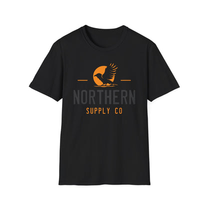 Raven Wings unisex T-shirt in black – Printed in Canada – Northern Supply Co.