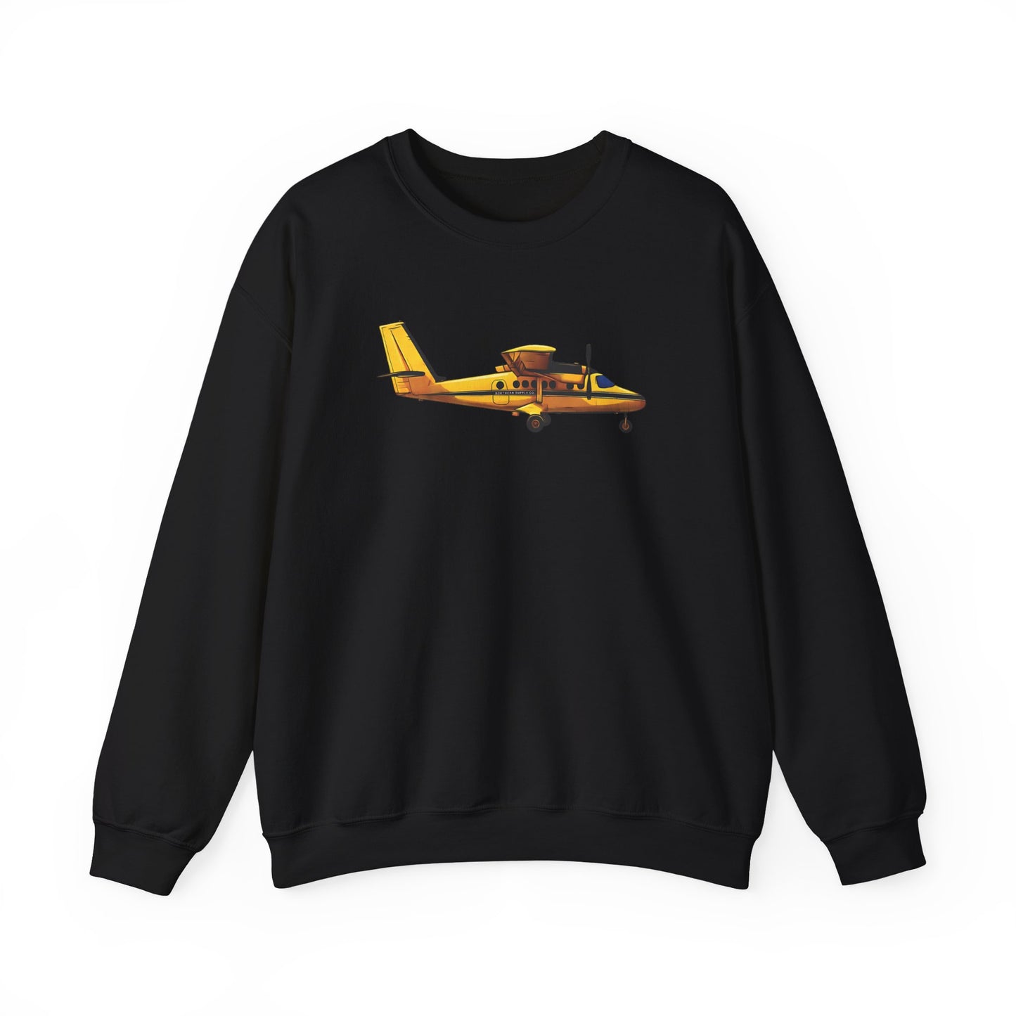 Yellow Twin Otter Heavy Crewneck Sweatshirt